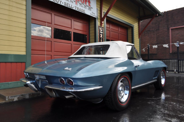 1967 Chevrolet Corvette 1967 Lyndale Blue Org Window Sticker Protecto Plat - photo 9