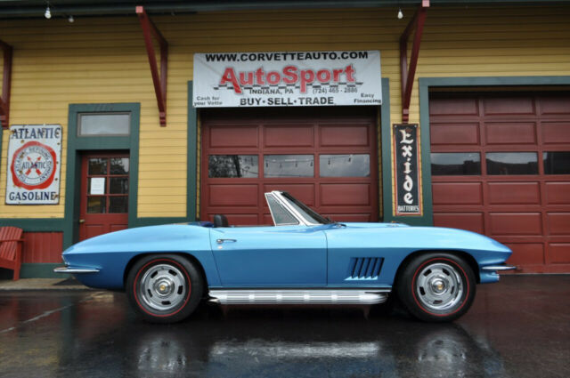 1967 Chevrolet Corvette 1967 Marina Blue Nut Bolt Frame Off Restored 435hp - photo 10