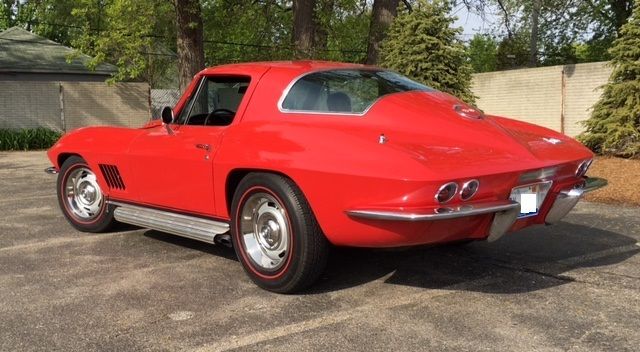 1967 Chevrolet Corvette 427 390hp 4-spd Factory A/C Original Lynndale Blue Coupe 1967 Chevrolet Corvette