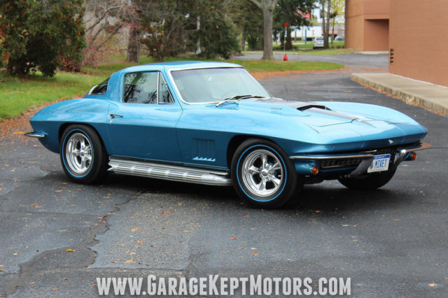 1967 Chevrolet Corvette 427 Coupe Marina Blue Coupe 427 V8 51836 Miles 1967 Chevrolet Corvette 427 Coupe