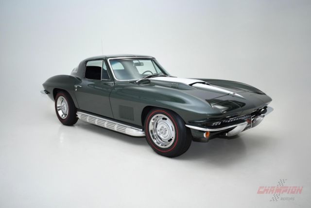 1967 Chevrolet Corvette 427/435 Coupe 32 Miles Green 427C.I. 435 H.P. 4 speed 1967 Chevrolet Corvette 427/435 Coupe
