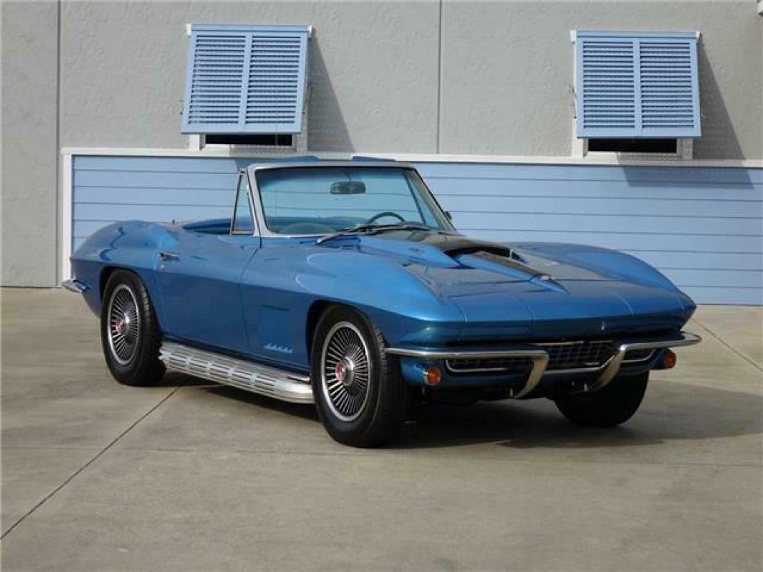 1967 Chevrolet Corvette - 427/435hp - Tri-Power - Marina Blue 1967 Chevrolet Corvette
