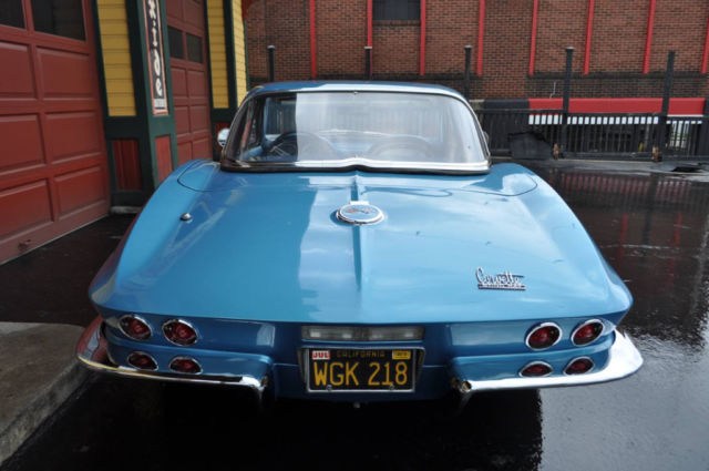 1967 Chevrolet Corvette 427ci 435hp 4sp Marina Blue Black Stinger - photo 4