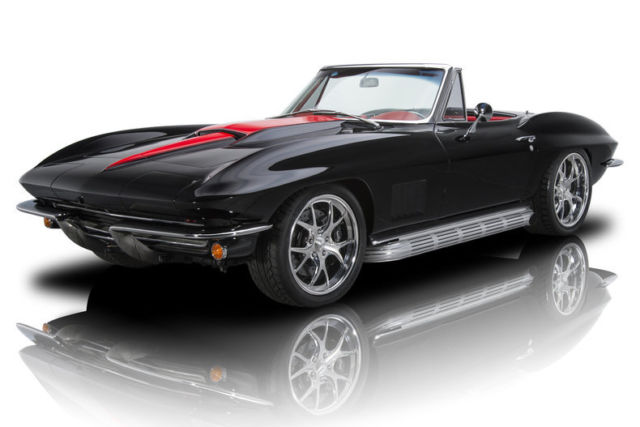 1967 Chevrolet Corvette 5 Miles Black Convertible LSX 427ci V8 EFI 6 Speed Manu 1967 Chevrolet Corvette --