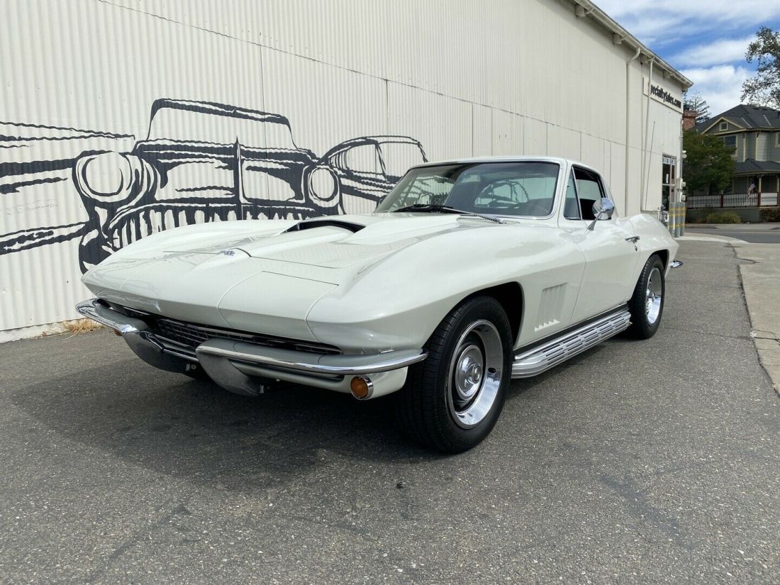 1967 Chevrolet Corvette 54177 Miles White Coupe 1967 Chevrolet Corvette