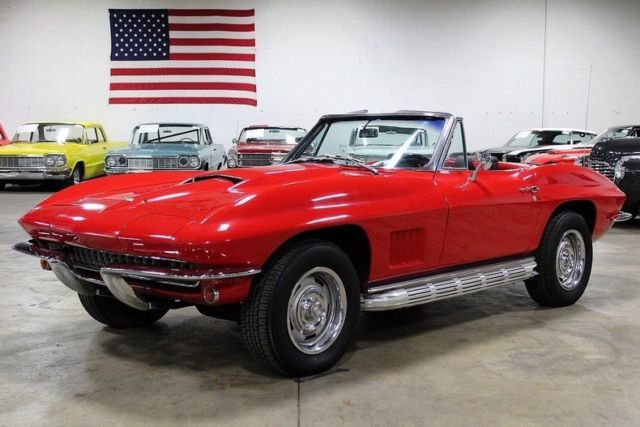 1967 Chevrolet Corvette 60192 Miles Red Convertible 327 / 350 hp 4 Speed Manual 1967 Chevrolet Corvette --