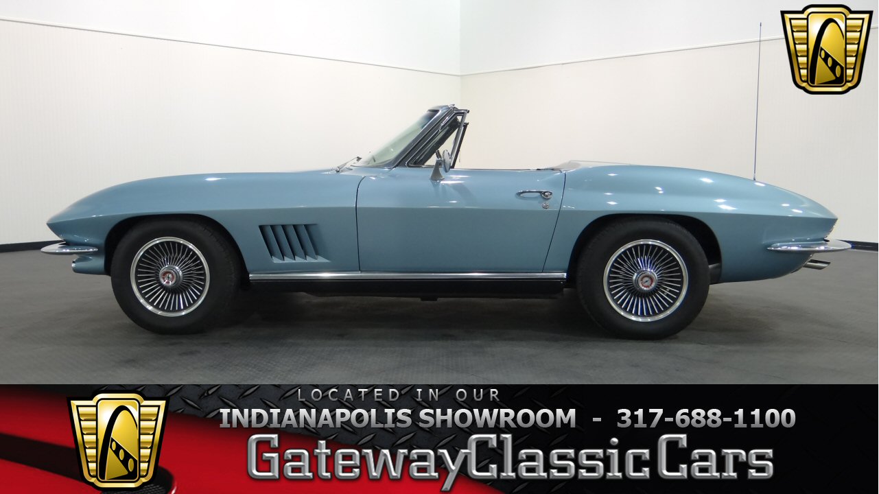1967 Chevrolet Corvette 70920 Miles Trophy Blue Convertible 327 CID V8 4-Speed 1967 Chevrolet Corvette