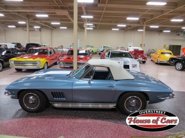 1967 Chevrolet Corvette 1967, C2, BIG BLOCK, CONVERTIBLE, 427CI 435HP, - photo 3