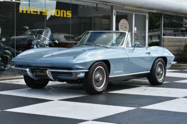 1967 Chevrolet Corvette Convertible, Elkhart over Teal Blue, Rare Colors,4 Speed 1967 Chevrolet Corvette