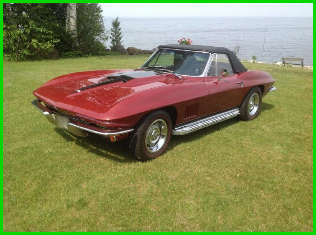 1967 Chevrolet Corvette Convertible V8 4-Speed Manual 36,043 Mi #s Matching RWD 1967 Chevrolet Corvette