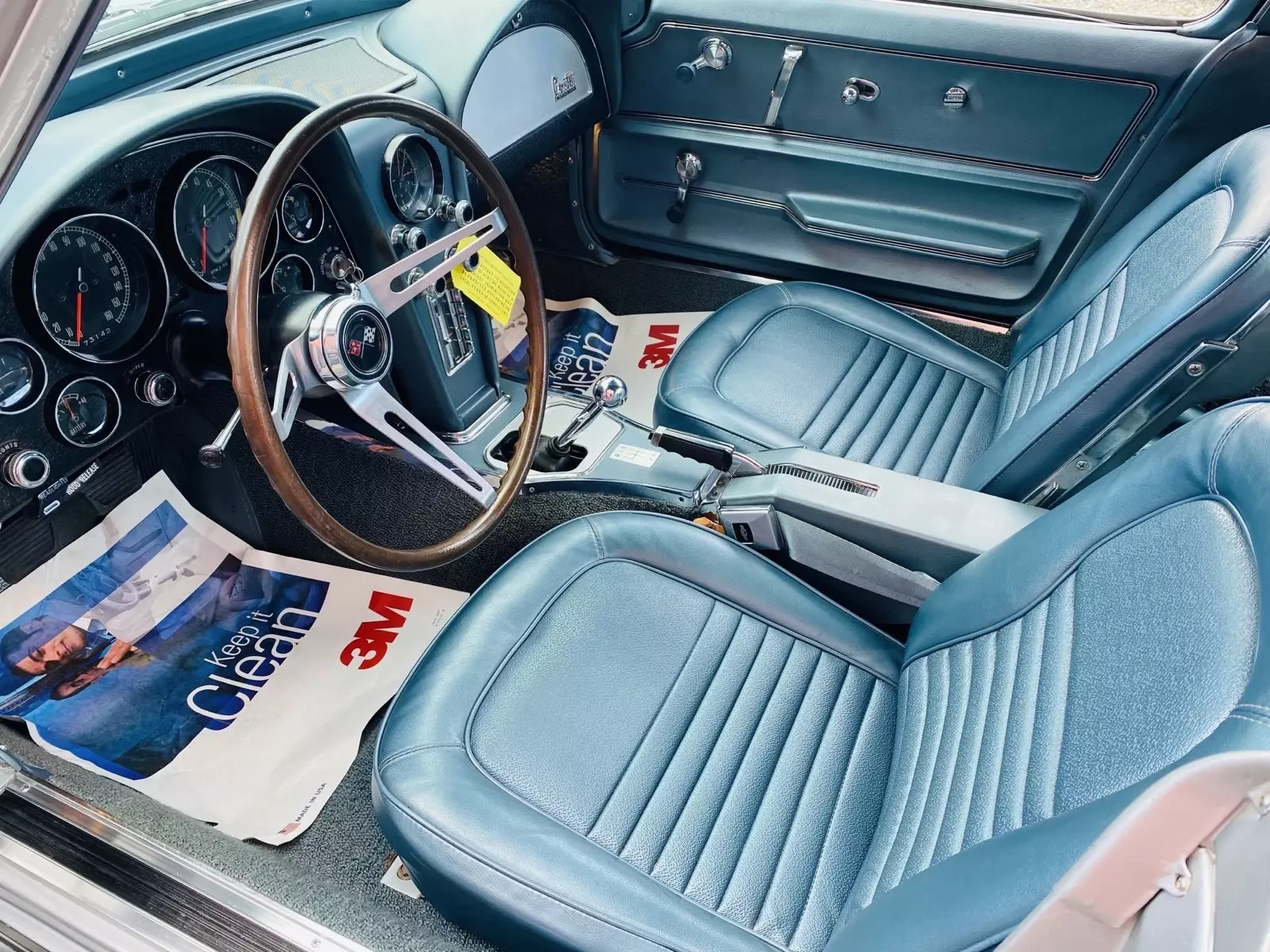 1967 Chevrolet Corvette Silver/Teal - photo 13