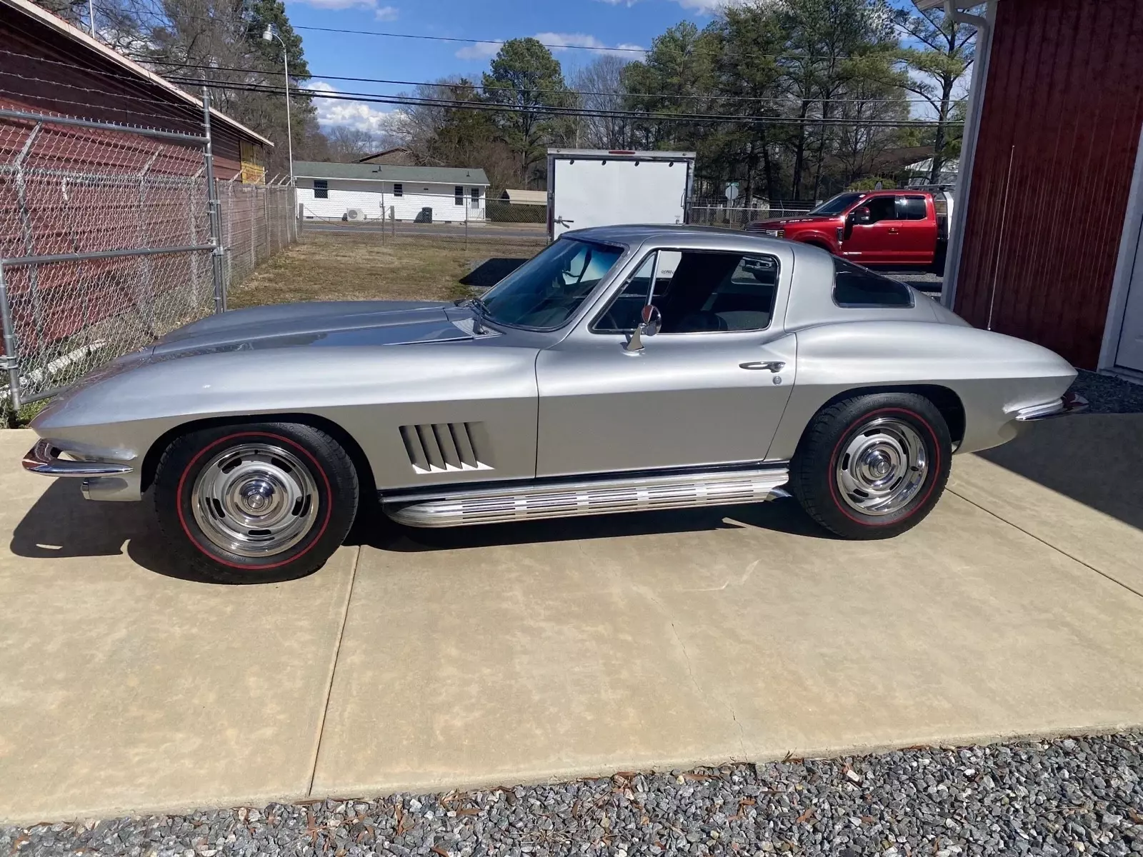 1967 Chevrolet Corvette Silver/Teal - photo 2