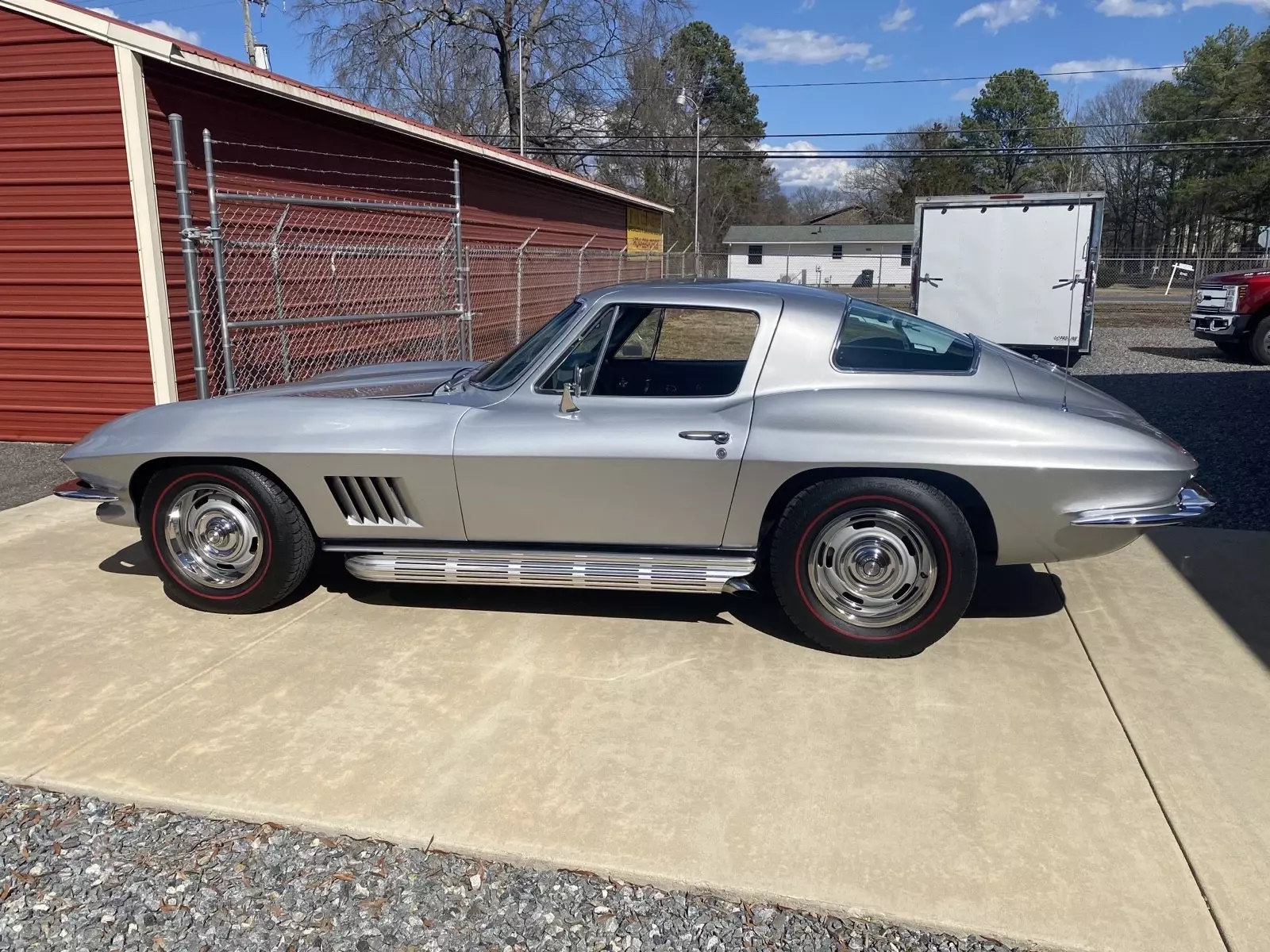 1967 Chevrolet Corvette Silver/Teal - photo 3