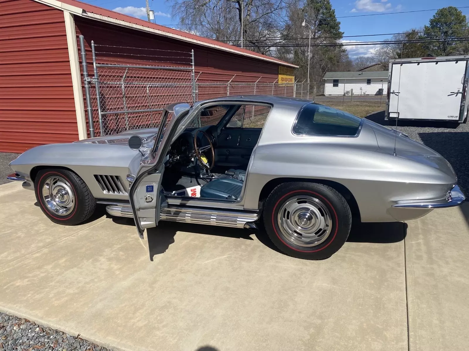 1967 Chevrolet Corvette Silver/Teal - photo 5