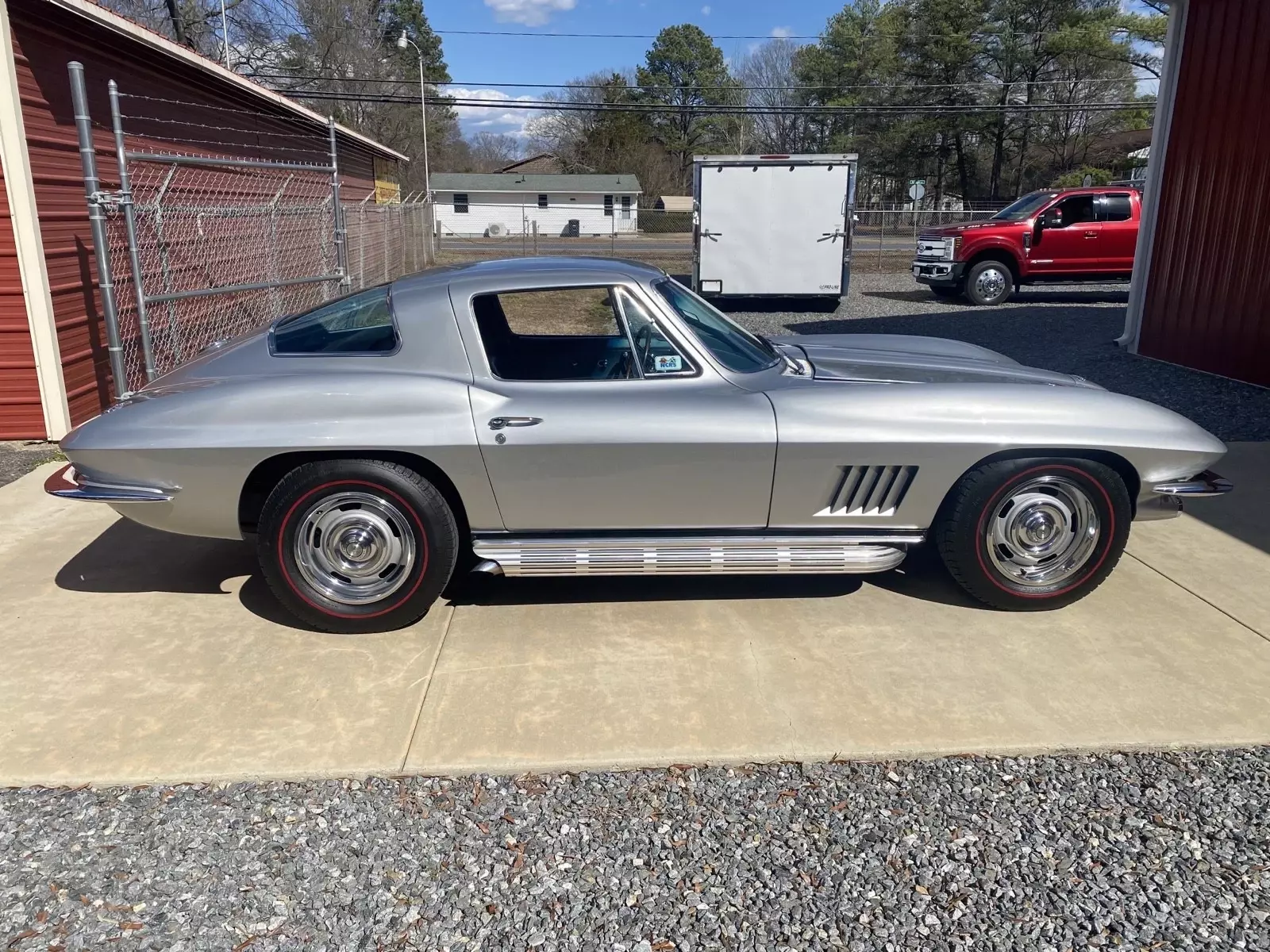 1967 Chevrolet Corvette Silver/Teal - photo 7
