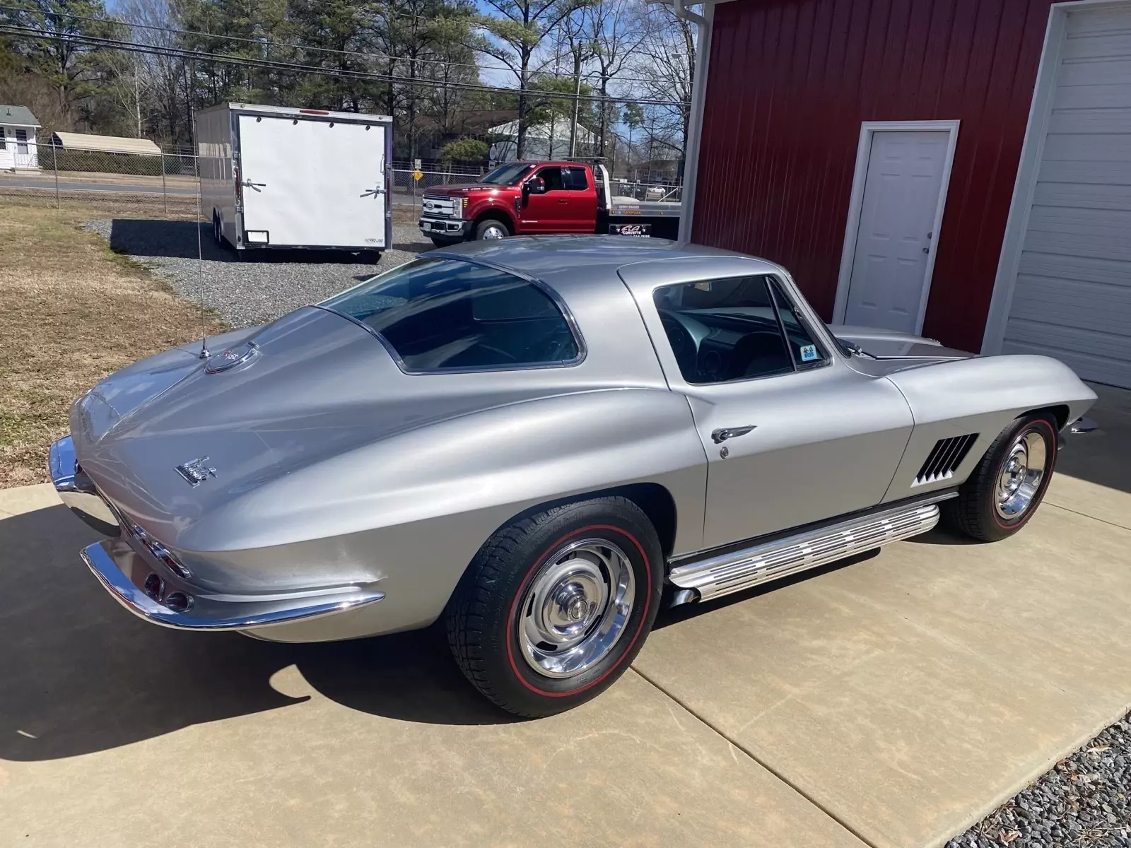 1967 Chevrolet Corvette Silver/Teal - photo 9