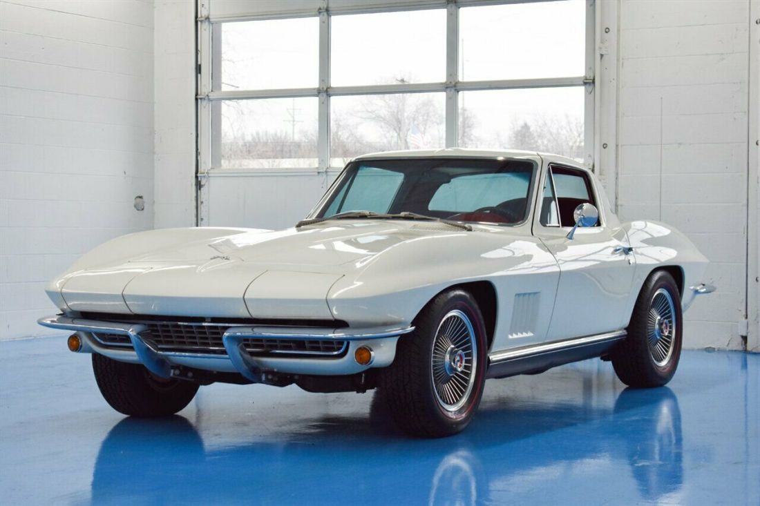1967 Chevrolet Corvette Coupe, Rare White with Red Interior, Frame off Restored! 1967 Chevrolet Corvette