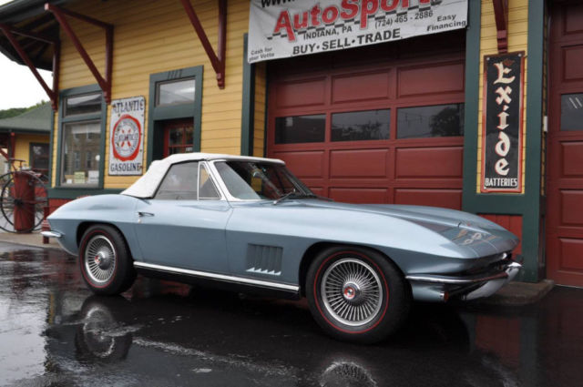 1967 Chevrolet Corvette Extremely Rare Color Combination Elkhart Blue/Teal - photo 3