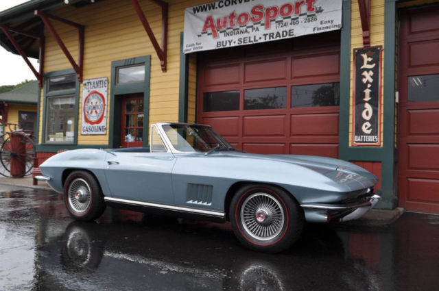 1967 Chevrolet Corvette Extremely Rare Color Combination Elkhart Blue/Teal - photo 5