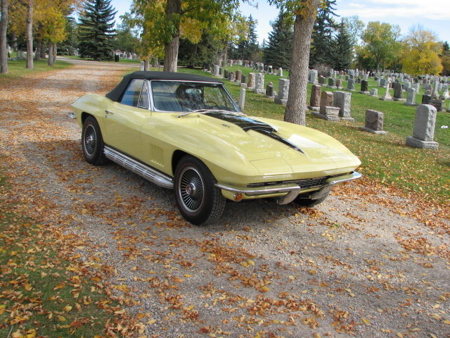 1967 Chevrolet Corvette L68 427cu in. Full load, Documented and Restored Car!! 1967 Chevrolet Corvette Base Convertible 2-Door