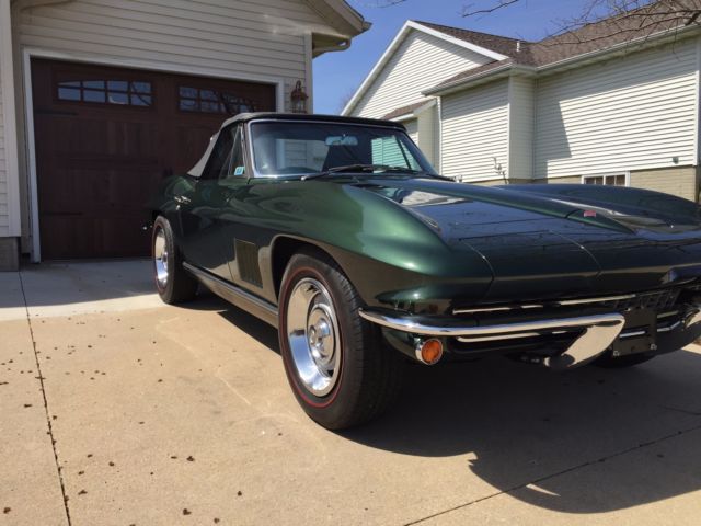 1967 Chevrolet Corvette L79 original drive train with original tank sticker. 1967 Chevrolet Corvette