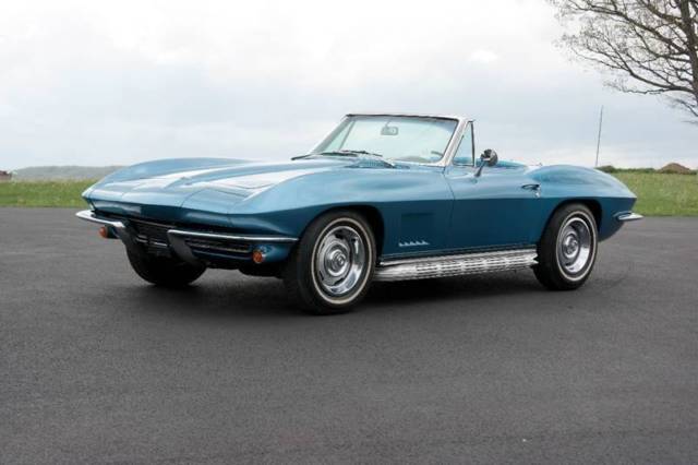1967 Chevrolet Corvette *MarinaBlue/BlueConv*#smatch327/300hp*4spd* - photo 3