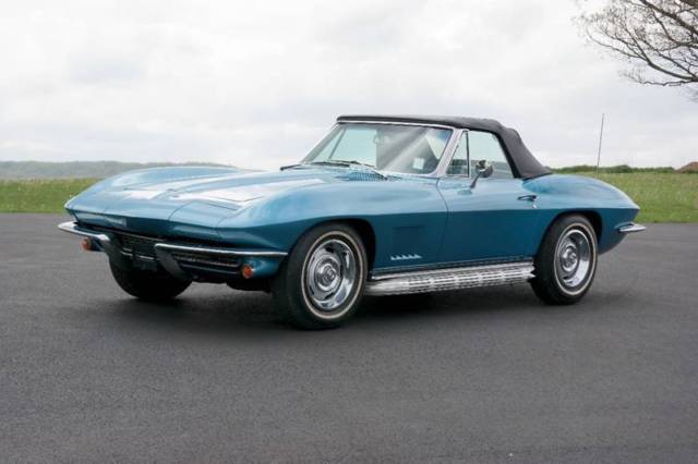 1967 Chevrolet Corvette *MarinaBlue/BlueConv*#smatch327/300hp*4spd* - photo 4