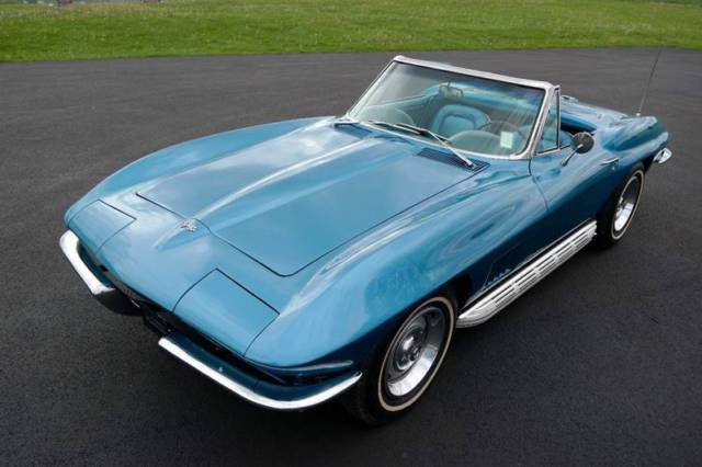 1967 Chevrolet Corvette *MarinaBlue/BlueConv*#smatch327/300hp*4spd* - photo 5