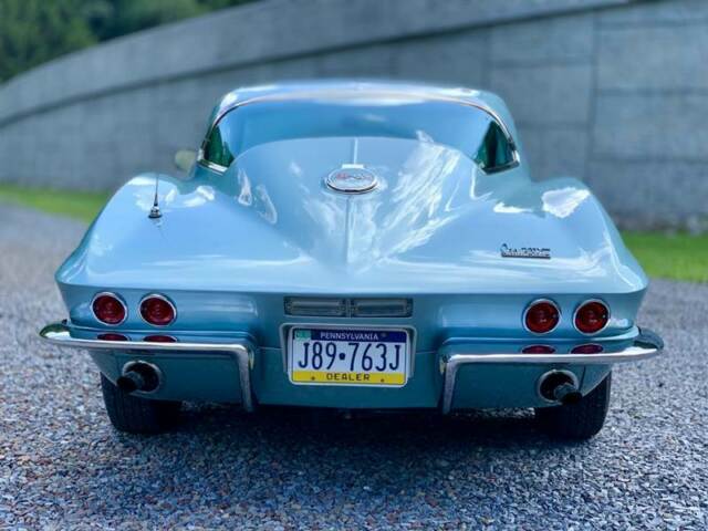 1967 Chevrolet Corvette Rare Elkhart Blue over Teal 327/350hp fact a/c - photo 12
