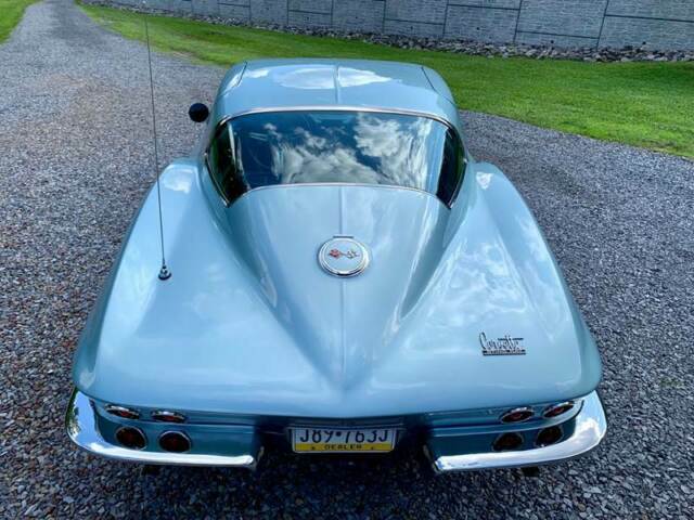 1967 Chevrolet Corvette Rare Elkhart Blue over Teal 327/350hp fact a/c - photo 13