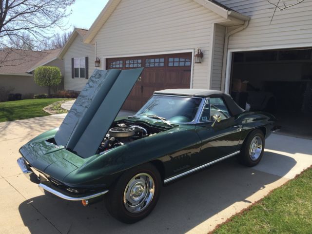 1967 Chevrolet Corvette #'s matching L79 with tank sticker. 1967 Chevrolet Corvette