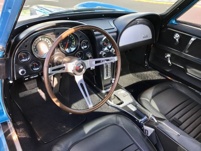 1967 Chevrolet Corvette #sMatching327/350hp*4spd*DialedInProperly*Blue/blk - photo 7