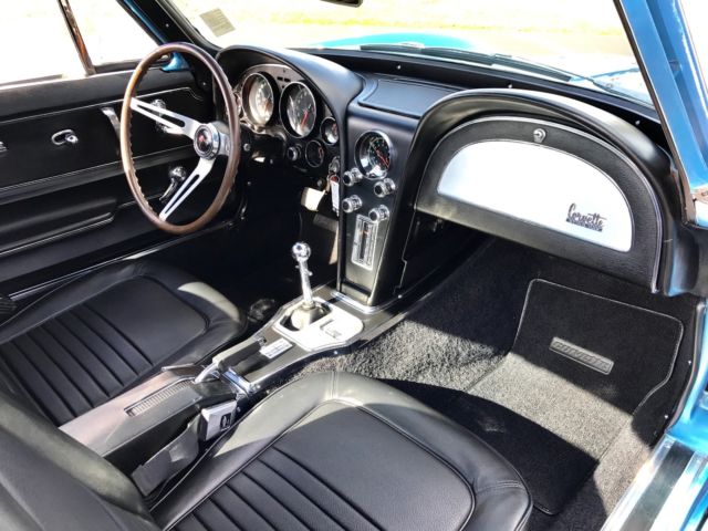 1967 Chevrolet Corvette #sMatching327/350hp*4spd*DialedInProperly*Blue/blk - photo 9