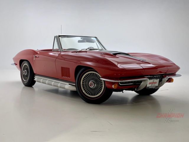 1967 Chevrolet Corvette Stingray 98952 Miles Red Manual 1967 Chevrolet Corvette --