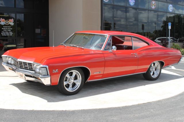 1967 Chevrolet Impala SS #'S Matching 396C.I. Protect-o-Plate and Warran 0 Red 1967 Chevrolet Impala SS #'S Matching 396C.I. Protect-o-Plate and Warran