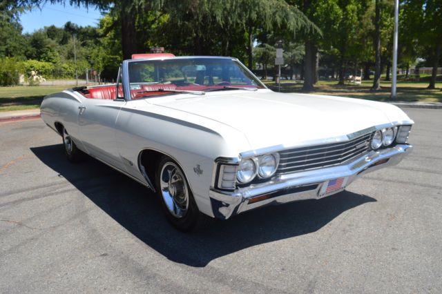 1967 Chevrolet Impala SS True SS Convertible Frame Off Restored - photo 2