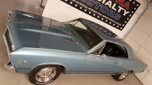 1967 Chevrolet Malibu Chevelle 396 4sp 196 Miles Blue Coupe V8 Natural Aspirati 1967 Chevrolet Other Pickups --