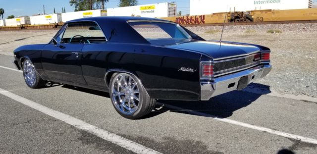 1967 Chevrolet Malibu MALIBU ** NO RESERVE ** SS CORVETTE BLACK PAINT - photo 5