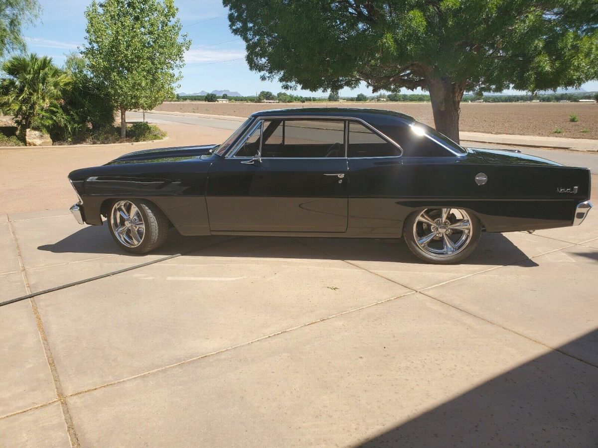 1967 Chevrolet Nova Coupe Black RWD Automatic 1967 Chevrolet Nova