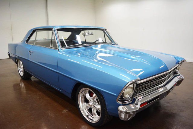 1967 Chevrolet Nova II 2279 Miles BLUE 350 Turbo 350 1967 Chevrolet Nova --