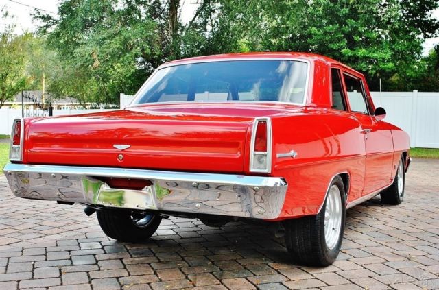 1967 Chevrolet Nova II Sedan, Rotisserie Restored, 350 V8, Automatic - photo 13