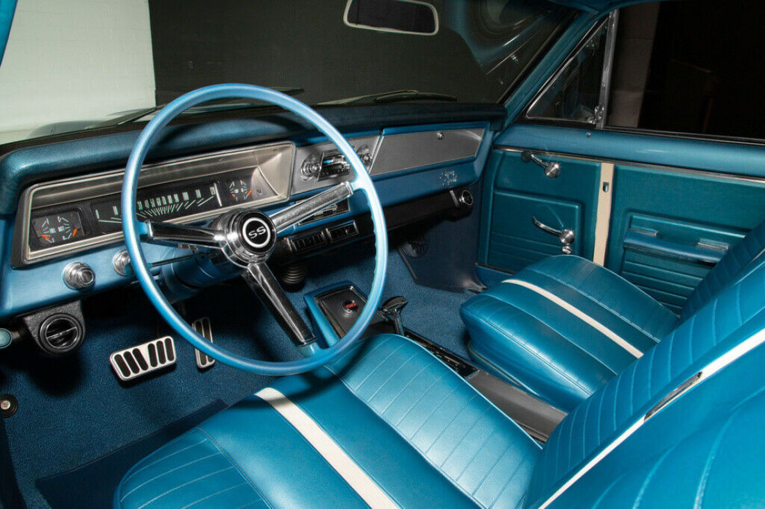 1967 Chevrolet Nova Real SS, 118 vin, Built 350 Auto, AC - photo 12