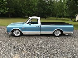 1967 CHEVY C-10 Air Ride Suspension 1967 Chevrolet C-10