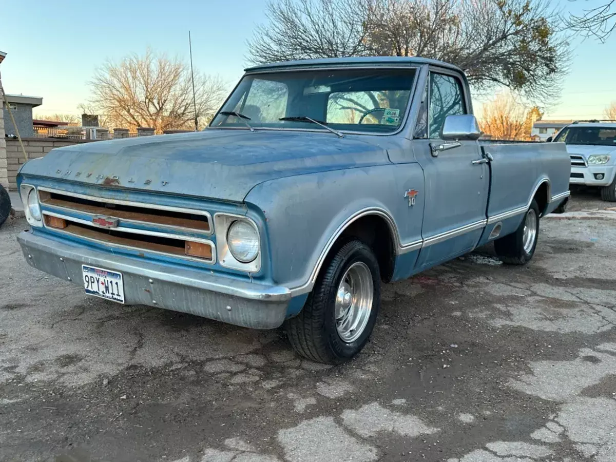 1967 CHEVY C10 CUSTOM WEST TEXAS/NEW MEXICO TRUCK WITH SUNBAKED PATINA V8 1967 Chevrolet C-10