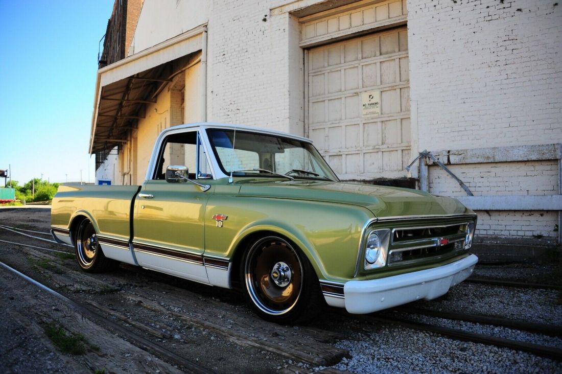 1967 Chevy C10- Short Bed Frame Off Restored LS Swapped with Air Ride 1967 Chevrolet C-10