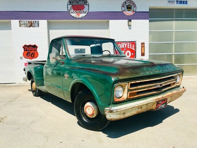 1967 Chevy C10 Step Box pick up truck SURVIVOR ORIGINAL PAINT 1968 1970 1969 1967 Chevrolet C-10 HD VIDEO NO RESERVE!