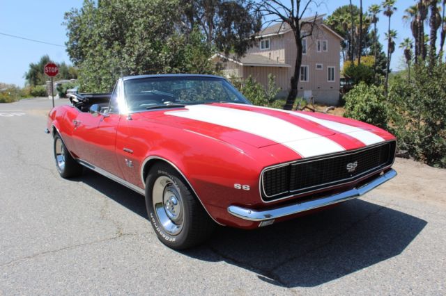 1967 Chevrolet Camaro RS SS 396 Convertible - photo 10
