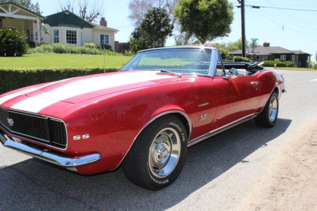 1967 Chevrolet Camaro RS SS 396 Convertible - photo 10