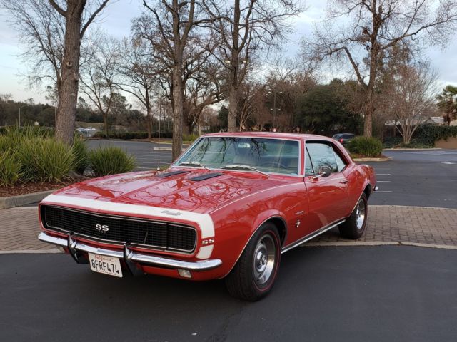 1967 Chevy Camaro RS/SS Rare Options, No Reserve 1967 Chevrolet Camaro RS/SS