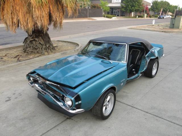 1967 Chevy Camaro SS damaged wrecked rebuildable salvage Low Reserve 67 SS 1967 Chevrolet Camaro Super Sport/SS